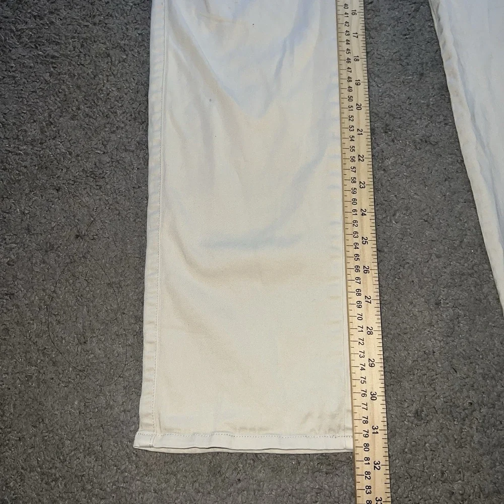 Peter Millar Men's Eb66 Performance Five Pocket Pant Size 35x32 Ivory